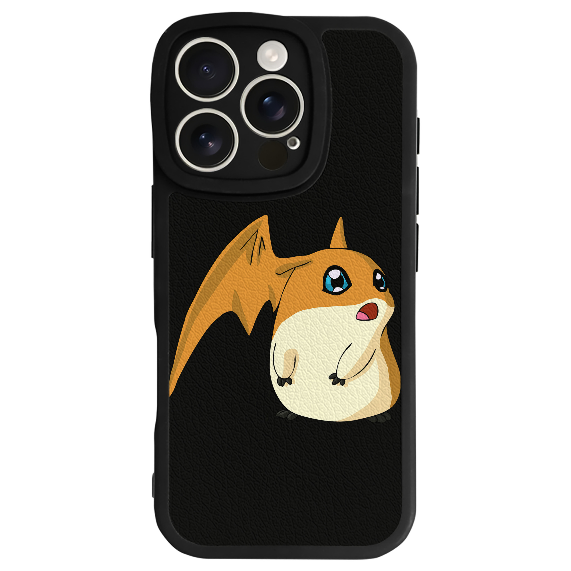 （画像用） Digimon デジタルモンスター/デジモン 【iPhone 16シリーズ対応】シリコンスマホケース（レザー調） 材質：シリコン